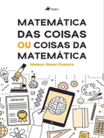 Matemática das coisas ou coisas da matemática