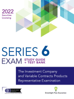 Series 6 Exam Study Guide 2022 + Test Bank