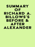 Summary of Richard A. Billows's Before & After Alexander