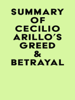 Summary of Cecilio Arillo's Greed & Betrayal