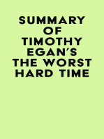 Summary of Timothy Egan's The Worst Hard Time
