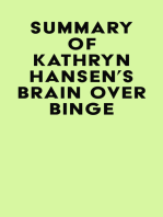 Summary of Kathryn Hansen's Brain Over Binge