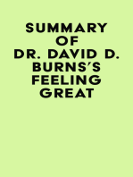 Summary of Dr. David D. Burns's Feeling Great