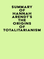 Summary of Hannah Arendt's The Origins of Totalitarianism