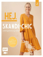 Hej. Skandi-Chic – Band 2 – Lieblingskleidung nähen: Aus Webware, Baumwollstoffen, Musselin und Co. – In den Größen 34–44 – Mit skandinavischem Farbguide und 6 Schnittmusterbogen