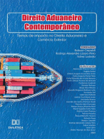 Direito Aduaneiro Contemporâneo: Temas de impacto no Direito Aduaneiro e Comércio Exterior