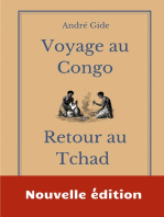 Voyage au Congo - Retour au Tchad: les carnets de voyage d'André Gide