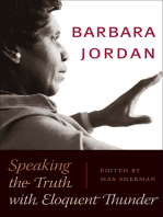 Barbara Jordan: Speaking the Truth with Eloquent Thunder