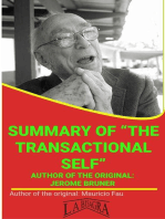 Summary Of "The Transactional Self" By Jerome Bruner: UNIVERSITY SUMMARIES