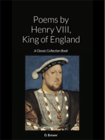 Poems by Henry VIII, King of England