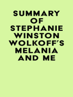 Summary of Stephanie Winston Wolkoff's Melania And Me