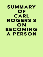 Summary of Carl Rogers's On Becoming A Person