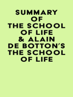 Summary of The School of Life & Alain de Botton's The School of Life