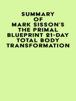 Summary of Mark Sisson's The Primal Blueprint 21-Day Total Body Transformation