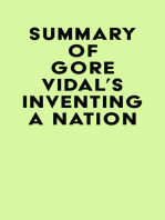 Summary of Gore Vidal's Inventing A Nation