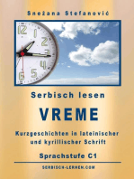 Serbisch: Kurzgeschichten "Vreme" - Sprachstufe C1: Serbisch lernen