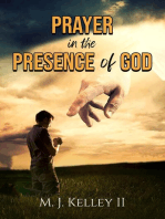 PRAYER in the PRESENCE of GOD
