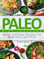 Paleo Diet Cookbook - Quick and Easy Recipes for Beginners and Pros