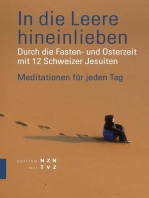 In die Leere hineinlieben: Durch die Fasten- und Osterzeit mit den Schweizer Jesuiten