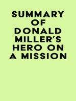 Summary of Donald Miller's Hero On A Mission