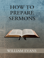 How to Prepare Sermons