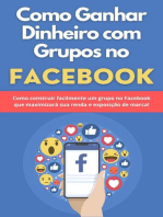 COMO GANHAR DINHEIRO COM GRUPOS NO FACEBOOK