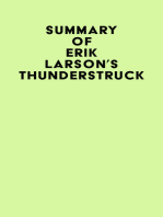 Summary of Erik Larson's Thunderstruck