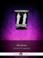 Delphi Collected Fragments of Alcaeus (Illustrated)