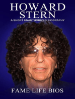 Howard Stern A Short Unauthorized Biography