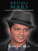 Bruno Mars A Short Unauthorized Biography