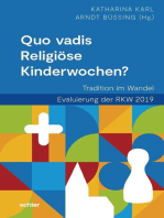 Quo vadis Religiöse Kinderwochen?: Tradition im Wandel. Evaluierung der RKW 2019