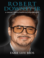 Robert Downey Jr A Short Unauthorized Biography
