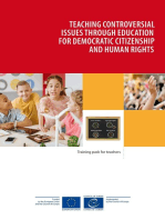 Teaching controversial issues through education for democratic citizenship and human rights: Training pack for teachers