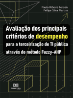 Avaliação dos principais critérios de desempenho para a terceirização de TI pública através do método Fuzzy-AHP