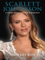 Scarlett Johansson A Short Unauthorized Biography