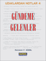 Uzaklardan Notlar 4: Gündeme Gelenler