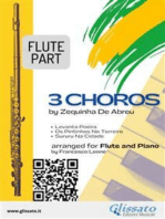 Flute parts "3 Choros" by Zequinha De Abreu for C Flute and Piano
