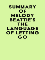 Summary of Melody Beattie's The Language of Letting Go