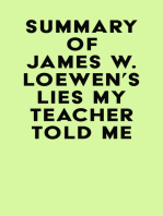 Summary of James W. Loewen's Lies My Teacher Told Me