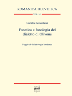 Fonetica e fonologia del dialetto di Olivone