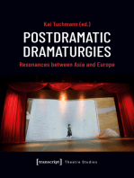 Postdramatic Dramaturgies: Resonances between Asia and Europe