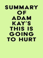 Summary of Adam Kay's This is Going to Hurt