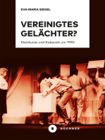 Vereinigtes Gelächter?: Kleinkunst und Kabarett um 1990