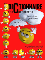 Dictionnaire des caractères: Caricatures poétiques