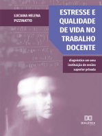 Estresse e qualidade de vida no trabalho docente:  diagnóstico em uma instituição de ensino superior privada