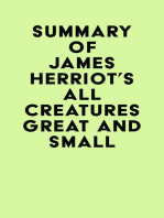 Summary of James Herriot's All Creatures Great and Small