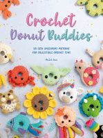 Crochet Donut Buddies: 50 easy amigurumi patterns for collectible crochet toys