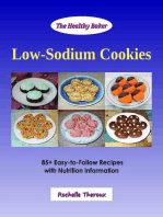 Low-Sodium Cookies: 85+ Easy-to-Follow Recipes with Nutrition Information