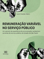 Remuneração variável no serviço público: um estudo da experiência da remuneração variável em carreiras do serviço público do Estado de São Paulo