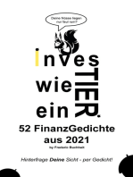 Investier wie ein Tier 52 FinanzGedichte aus 2021 by Frederic Buchheit: Hinterfrage Deine Sicht - per Gedicht